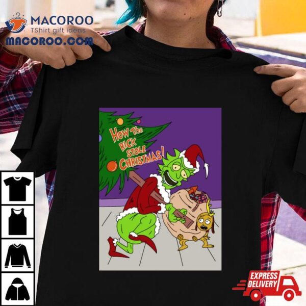 Mr Sanchez Steals Christmas Rick Grinch Shirt