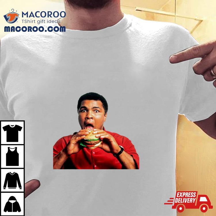 Muhammad Ali Burger Shirt Muhammad Ali Burger Shirt