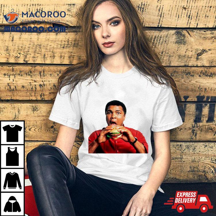 Muhammad Ali Burger Shirt Muhammad Ali Burger Shirt