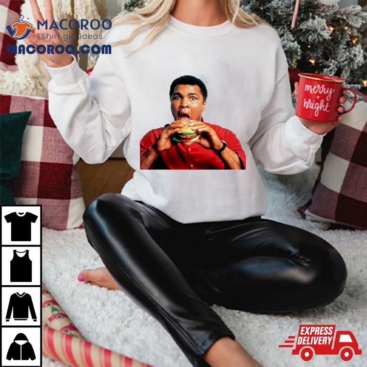 Muhammad Ali Burger Shirt Muhammad Ali Burger Shirt