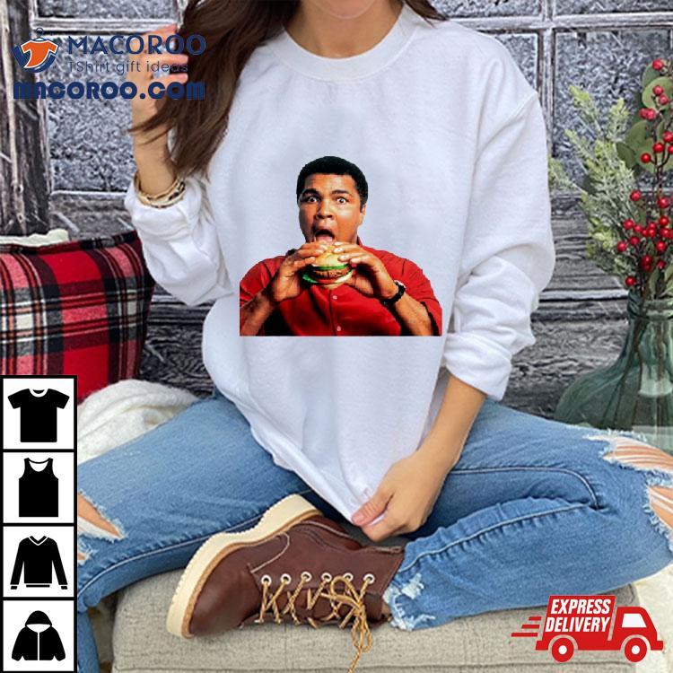 Muhammad Ali Burger Shirt Muhammad Ali Burger Shirt