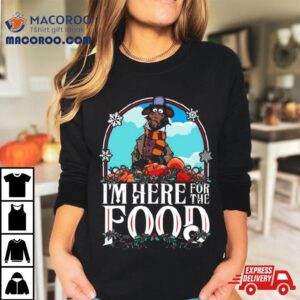 Muppet Christmas Carol Rizzo I M Here For The Food Tshirt