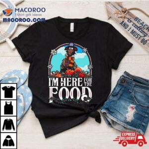 Muppet Christmas Carol Rizzo I M Here For The Food Tshirt