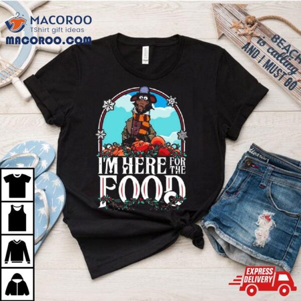 Muppet Christmas Carol Rizzo I’m Here For The Food T Shirt