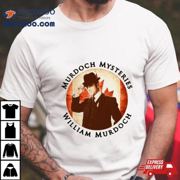 Murdoch Mysteries William Murdoch With Vintage Effect Shirt