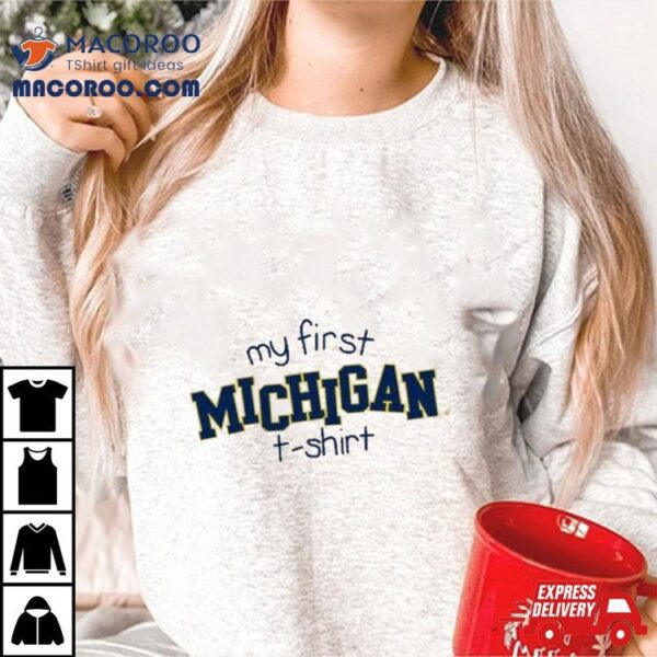 My First Michigan Wolverine Chronicle Shirt