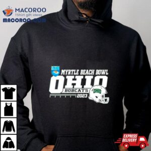 Myrtle Beach Bowl Ohio Bobcats Helme Tshirt