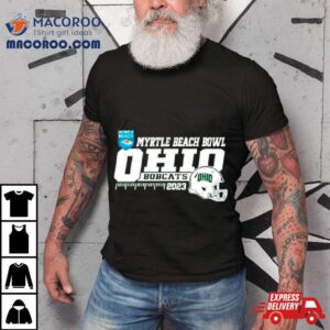 Myrtle Beach Bowl Ohio Bobcats Helme Tshirt