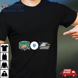 Myrtle Beach Bowl The Ohio Bobcats And Georgia Southern Eagles On Saturday December 16 2023 College Football Bowl Game T Shirt