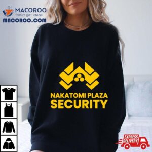 Nakatomi Plaza Security Movie Christmas Tshirt