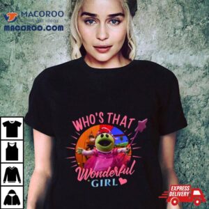 Nanalan Who S That Wonderful Girl Kids Show Monster Fun Tshirt