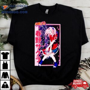 Naruto Sakura Haruno Box Tshirt