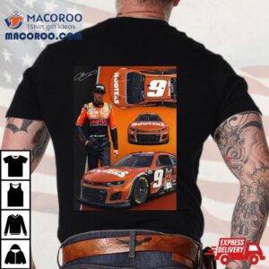 Nascar Driver Chase Elliott Has The All New Hooters Look For His Chevy In Tshirt