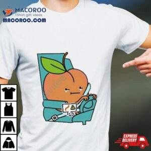 Nathanwpyle Peach Crying In Traffic Tshirt