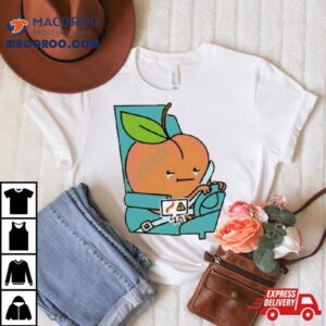 Nathanwpyle Peach Crying In Traffic Tshirt