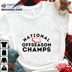 National Offseason Champs Nebraska Map Tshirt