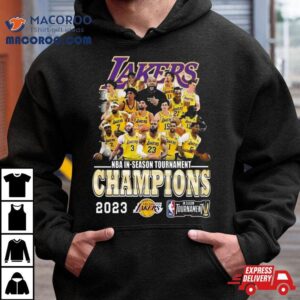 Nba In Season Tournament Champions Los Angeles Lakers Tshirt