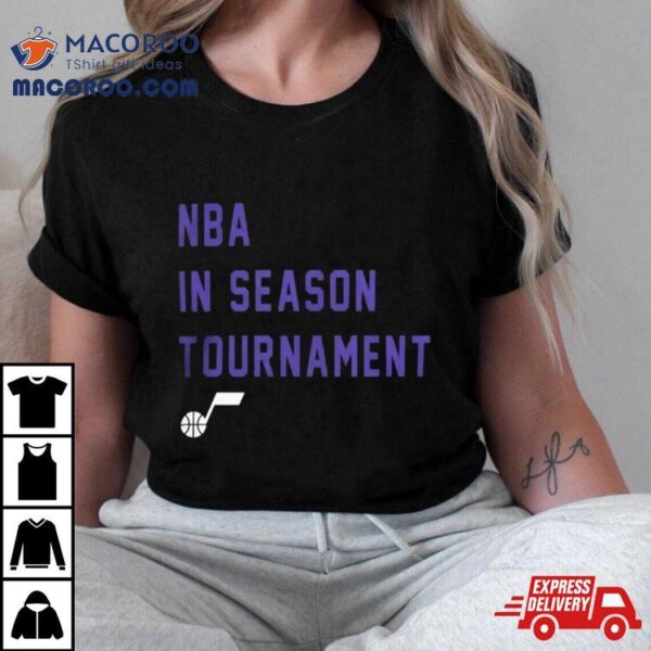 Nba In Season Tournament Utah Jazz T Shirt