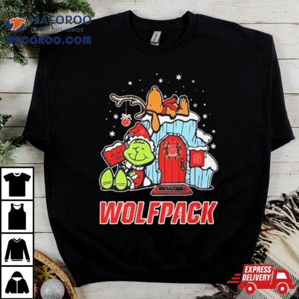 Nc State Wolfpack Grinch Nuts Welcome Christmas Shirt