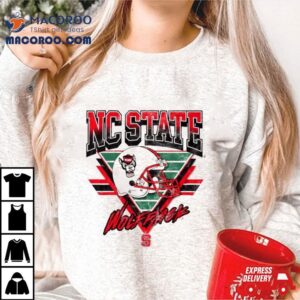 Nc State Wolfpack Helmet Triangle Vintage Tshirt