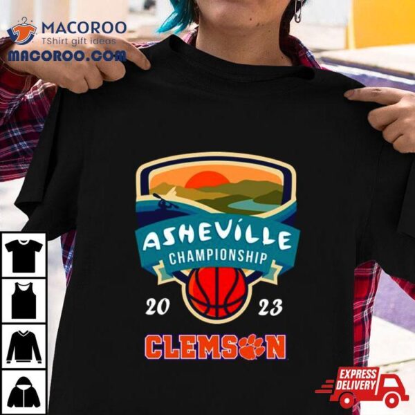 Ncaa Clemson Tigers University Men’s Basketball Asheville Championship 2023 Congratulations T Shirt