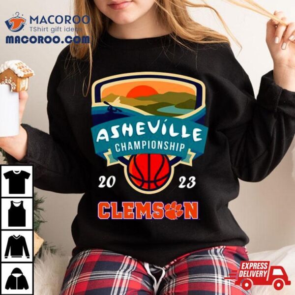 Ncaa Clemson Tigers University Men’s Basketball Asheville Championship 2023 Congratulations T Shirt