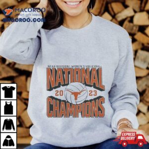 Ncaa Division I Women S Volleyball National Champions Texas Longhorns Tshirt