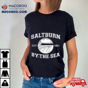 Ndvh Saltburn By The Sea Est White Prin Tshirt