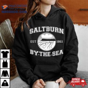 Ndvh Saltburn By The Sea Est White Prin Tshirt