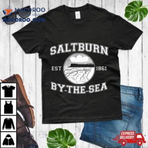 Ndvh Saltburn By The Sea Est White Prin Tshirt