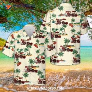 Neil Peart Tama Superstar Drum Kit Hawaiian Shirt