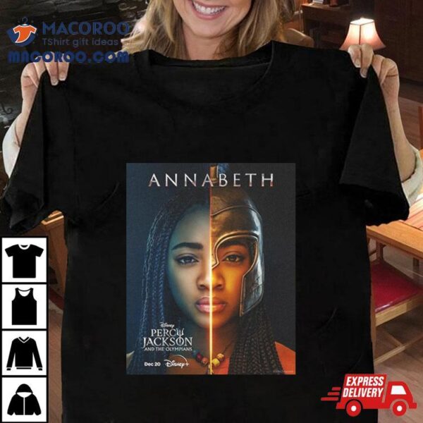 New Character Posters For Percy Jackson And The Olympians Annabeth T Shirt