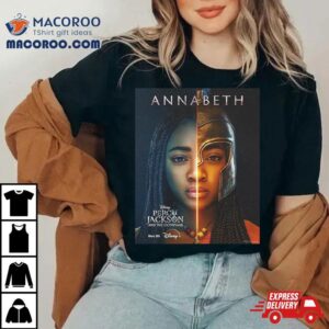 New Character Posters For Percy Jackson And The Olympians Annabeth Tshirt