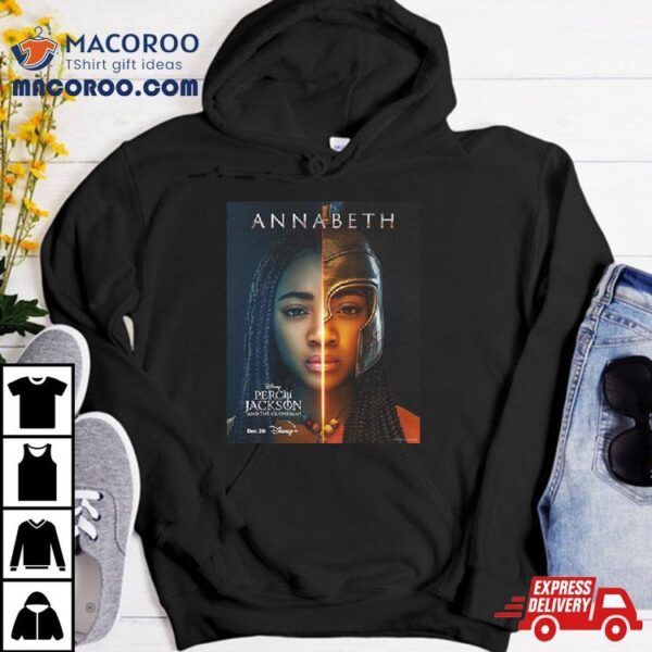 New Character Posters For Percy Jackson And The Olympians Annabeth T Shirt