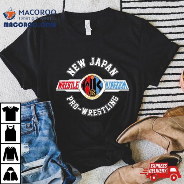 New Japan Pro Wrestling Wrestle Kingdom 18 Event Shirt