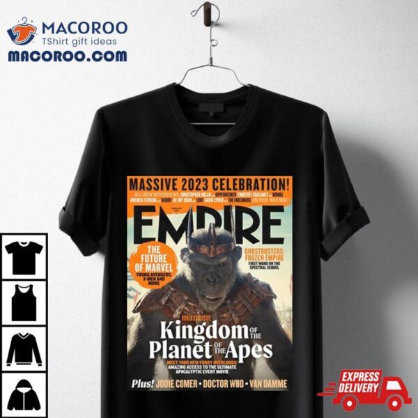 New Look At Kingdom Of The Planet Of The Apes Massive 2023 Celebration T Shirt