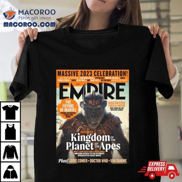 New Look At Kingdom Of The Planet Of The Apes Massive 2023 Celebration T Shirt