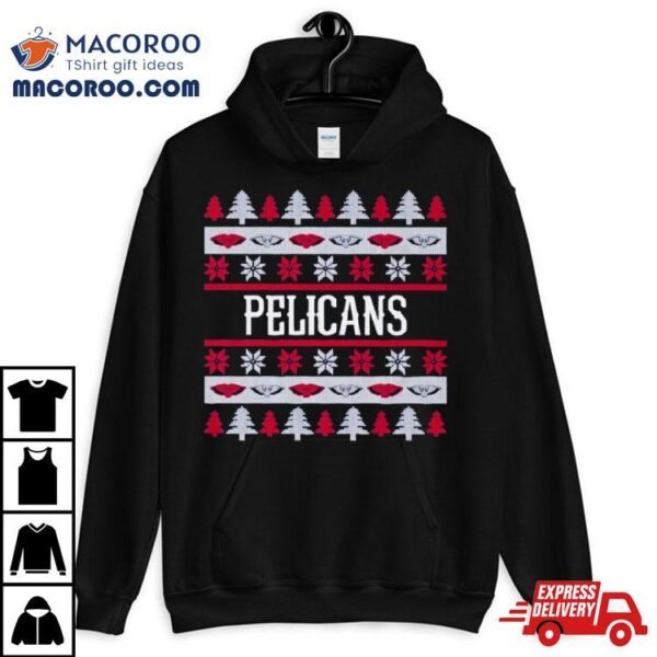 New Orleans Pelicans Holiday Ugly Christmas Shirt