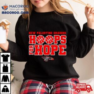 New Palestine Dragon Hoops For Hope Tshirt