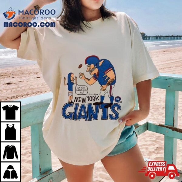 New York Giants Beavis And Butt Head Shirt