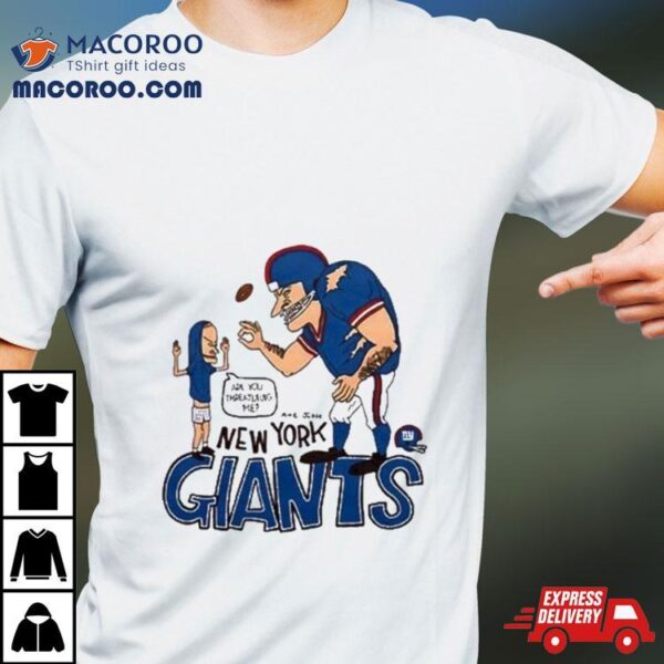 New York Giants Beavis And Butt Head Shirt