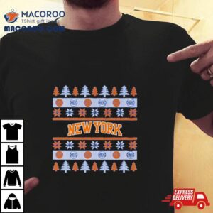 New York Knicks Ugly Christmas Shirt