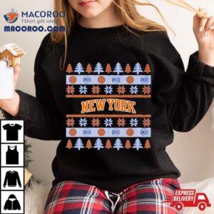 New York Knicks Ugly Christmas Tshirt