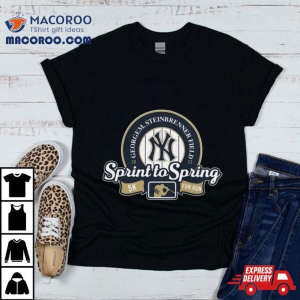 New York Yankees Sprint To Spring Shirt
