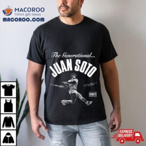 New York Yankees The Generational Juan Soto Signature Tshirt