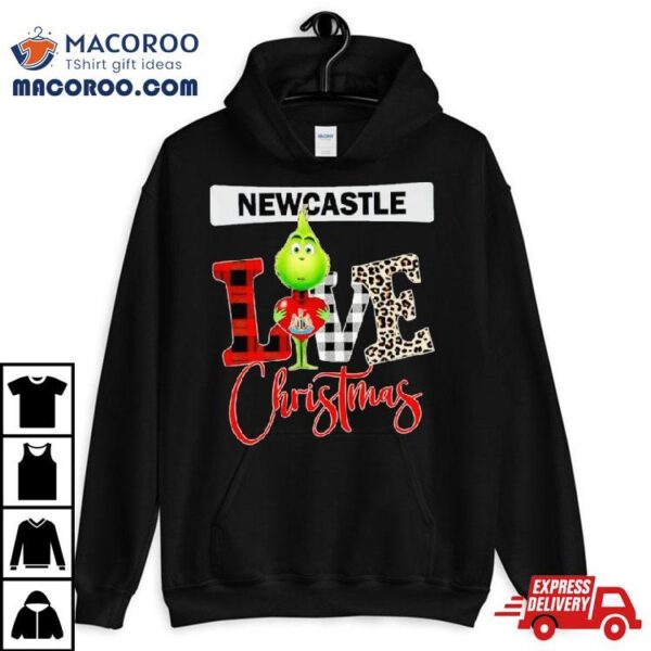 Newcastle United Grinch Love Christmas Shirt