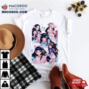 Newjeans Anime Get Up Album Cover Tshirt