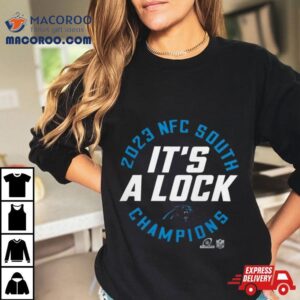Nfc East Champions 2023 It’s A Lock Carolina Panthers T Shirt