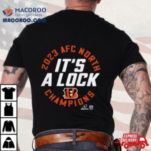 Nfc East Champions It S A Lock Cincinnati Bengals Tshirt