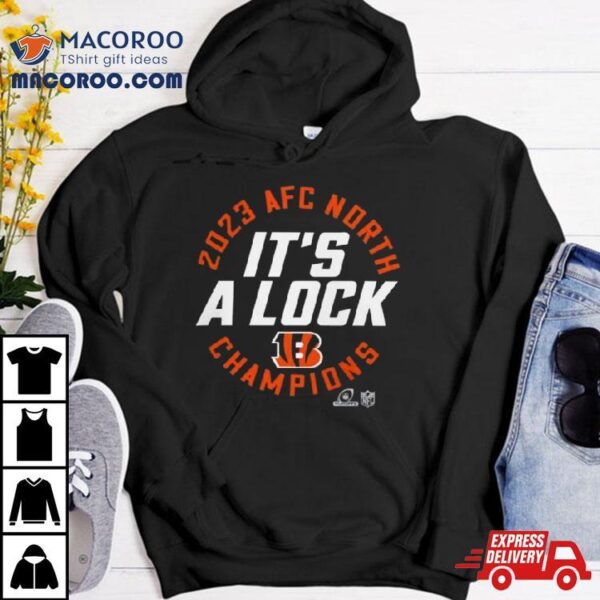 Nfc East Champions 2023 It’s A Lock Cincinnati Bengals T Shirt